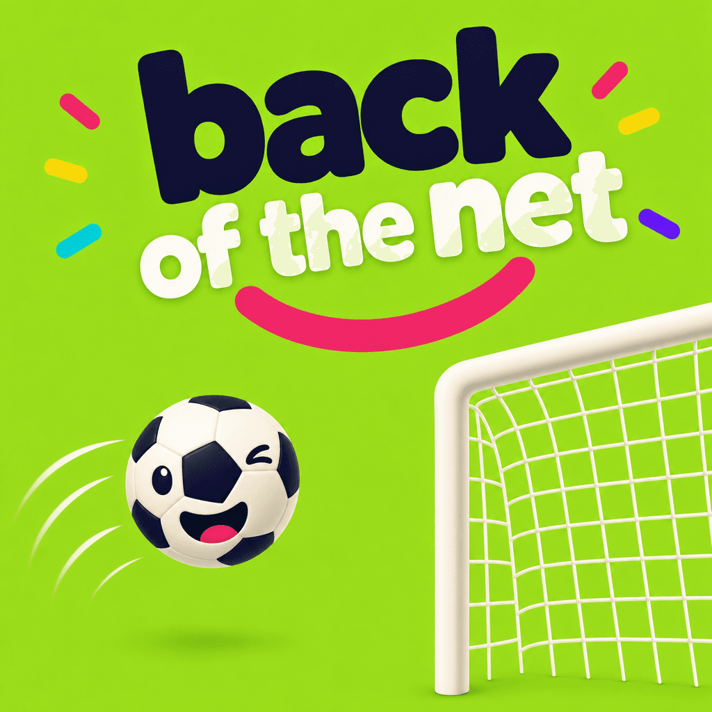 back of the net